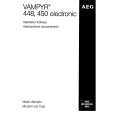 AEG VAMPYR448 Owners Manual AEG VAMPYR448 Owners Manual