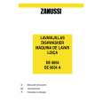 ZANUSSI DE6654 Owners Manual ZANUSSI DE6654 Owners Manual