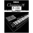YAMAHA P-100 Owners Manual YAMAHA P-100 Owners Manual