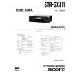 SONY STRGX311 Service Manual SONY STRGX311 Service Manual