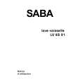 SABA LV6S01 Owners Manual SABA LV6S01 Owners Manual