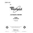 WHIRLPOOL LA5300XTW0 Parts Catalog WHIRLPOOL LA5300XTW0 Parts Catalog