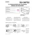 SONY SU36FS2 Owners Manual SONY SU36FS2 Owners Manual