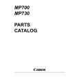 CANON MP700 Parts Catalog CANON MP700 Parts Catalog