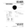 SONY XSA825 Service Manual SONY XSA825 Service Manual