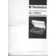 TECHNICS SL-1900 Owners Manual TECHNICS SL-1900 Owners Manual