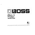 BOSS PH-1 Owners Manual BOSS PH-1 Owners Manual