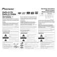 PIONEER DVR-217D/BXW/5 Owners Manual PIONEER DVR-217D/BXW/5 Owners Manual