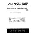 ALPINE 7803M Service Manual ALPINE 7803M Service Manual