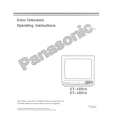 PANASONIC CT13R14U Owners Manual PANASONIC CT13R14U Owners Manual