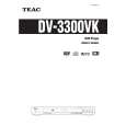 TEAC DV3300VK Owners Manual TEAC DV3300VK Owners Manual