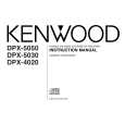 KENWOOD DPX-4020 Owners Manual KENWOOD DPX-4020 Owners Manual