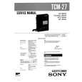 SONY TCM27 Service Manual SONY TCM27 Service Manual