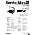 TECHNICS SL-Q33K Service Manual TECHNICS SL-Q33K Service Manual