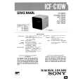 SONY ICFC10W Service Manual SONY ICFC10W Service Manual