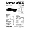TECHNICS STG450 Service Manual TECHNICS STG450 Service Manual