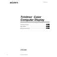 SONY CPD-E200 Owners Manual SONY CPD-E200 Owners Manual