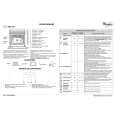 WHIRLPOOL AKZ 350/NB Quick Start WHIRLPOOL AKZ 350/NB Quick Start