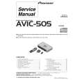 PIONEER AVIC-505/EW Service Manual PIONEER AVIC-505/EW Service Manual