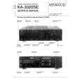 KENWOOD KA3020SE Service Manual KENWOOD KA3020SE Service Manual