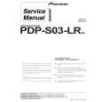 PIONEER PDP-S03-LR Service Manual PIONEER PDP-S03-LR Service Manual