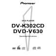 PIONEER DVDV630 Owners Manual PIONEER DVDV630 Owners Manual
