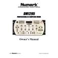 NUMARK DM1295 Instrukcja Obsługi NUMARK DM1295 Instrukcja Obsługi