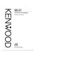 KENWOOD MSA7 Owners Manual KENWOOD MSA7 Owners Manual