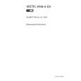 AEG A2498-6GA Owners Manual AEG A2498-6GA Owners Manual