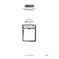 ZANUSSI ZSF6171 Owners Manual ZANUSSI ZSF6171 Owners Manual