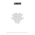 ZANUSSI Z18/8K Owners Manual ZANUSSI Z18/8K Owners Manual