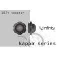 INFINITY KAPPA10.7TWEETER Owners Manual INFINITY KAPPA10.7TWEETER Owners Manual