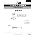 JVC KSFX270 Service Manual JVC KSFX270 Service Manual