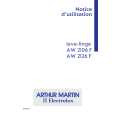 ARTHUR MARTIN ELECTROLUX AW2106F Owners Manual ARTHUR MARTIN ELECTROLUX AW2106F Owners Manual
