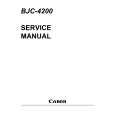 CANON BJC-4200 Service Manual CANON BJC-4200 Service Manual