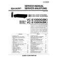 SHARP VC-S1000G(BK) Service Manual SHARP VC-S1000G(BK) Service Manual