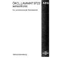 AEG LAV9723 Owners Manual AEG LAV9723 Owners Manual