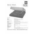 DUAL 606 Service Manual DUAL 606 Service Manual