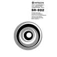 HITACHI SR-802 Owners Manual HITACHI SR-802 Owners Manual