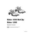 HUSQVARNA RIDER1030BIOCLIP Owners Manual HUSQVARNA RIDER1030BIOCLIP Owners Manual