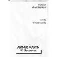 ARTHUR MARTIN ELECTROLUX TE0006W1 Owners Manual ARTHUR MARTIN ELECTROLUX TE0006W1 Owners Manual