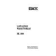 ACEC ML1000 Owners Manual ACEC ML1000 Owners Manual
