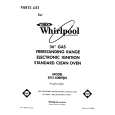 WHIRLPOOL SF5140ERW0 Parts Catalog WHIRLPOOL SF5140ERW0 Parts Catalog