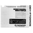 PIONEER DEHP705RDS Owners Manual PIONEER DEHP705RDS Owners Manual