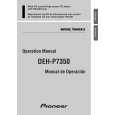 PIONEER DEH-P7350/ES Owners Manual PIONEER DEH-P7350/ES Owners Manual