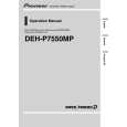 PIONEER DEHP7550MP Owners Manual PIONEER DEHP7550MP Owners Manual
