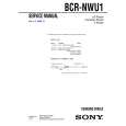 SONY BCRNWU1 Service Manual SONY BCRNWU1 Service Manual