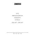 ZANUSSI ZOU667QN Owners Manual ZANUSSI ZOU667QN Owners Manual