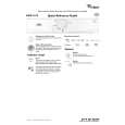 WHIRLPOOL AWZ 3413 Quick Start WHIRLPOOL AWZ 3413 Quick Start