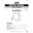 JVC AV-27F702 Service Manual JVC AV-27F702 Service Manual